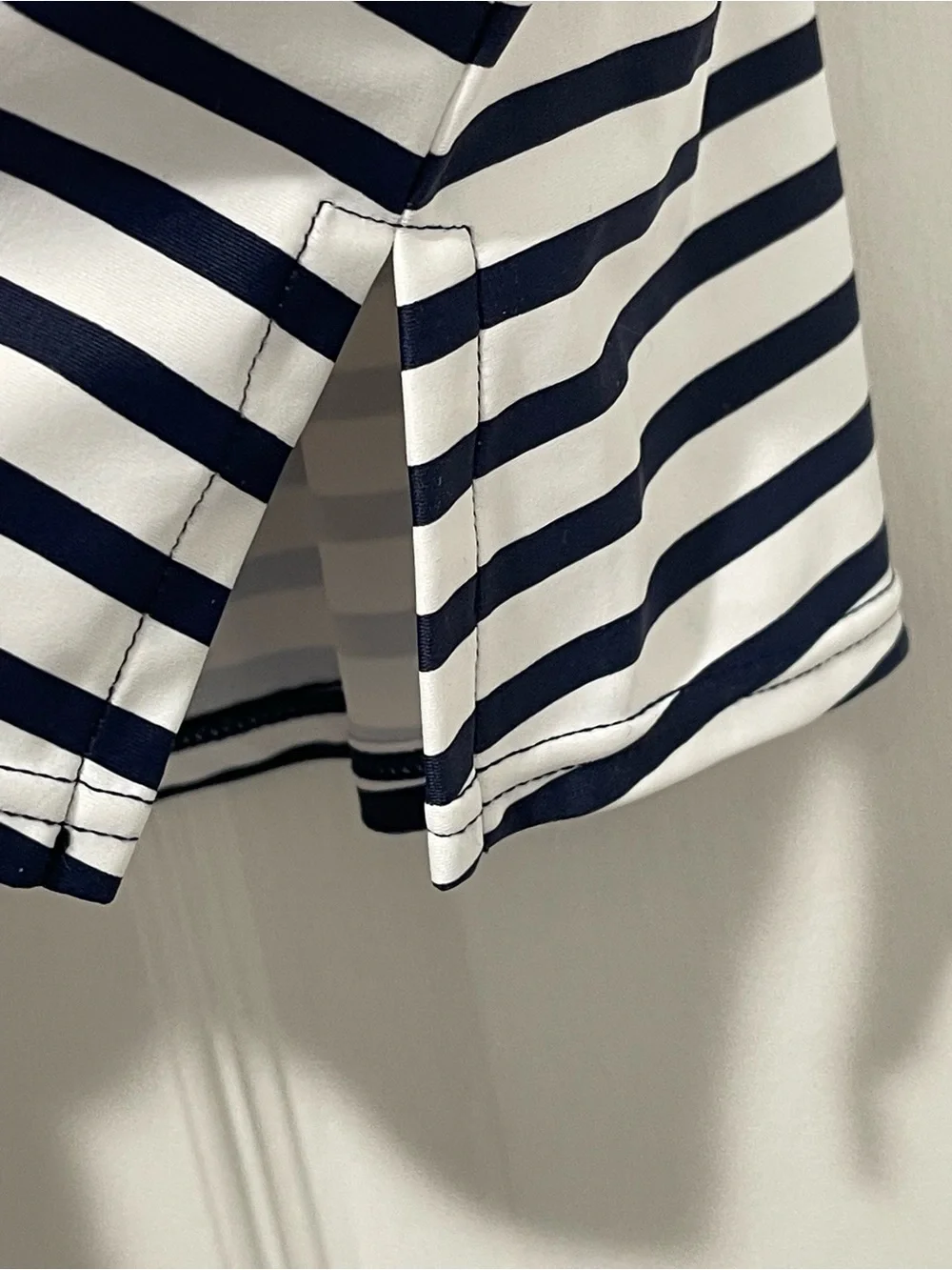 J. Crew Navy and White Striped Swim Skirt - Picture 3 of 8